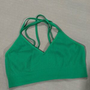 Aerie M real good strappy sports bra